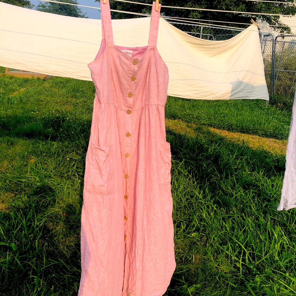 Rachel Zoe 100% linen dress